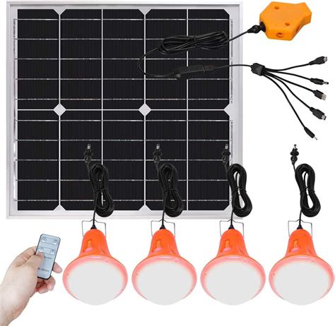Amazon.com: Solar Light With Remote Panel.